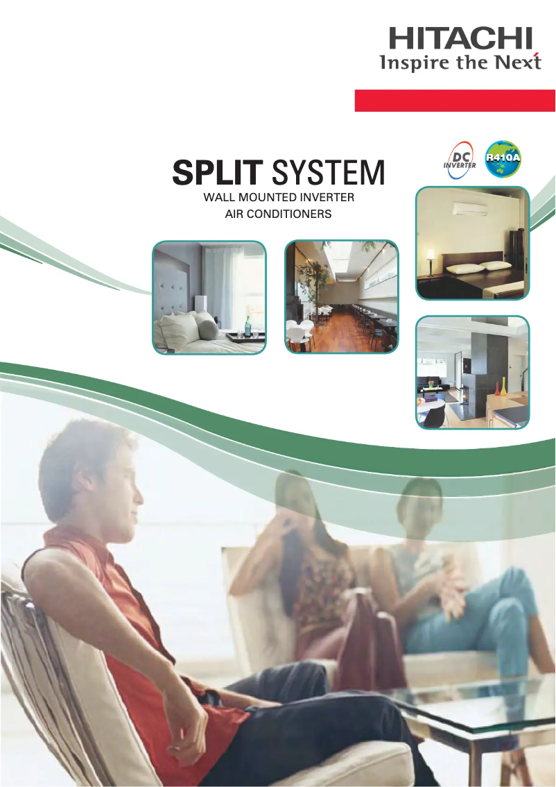 Página 1 del manual Manual de usuario Hitachi RAS-35YHA1