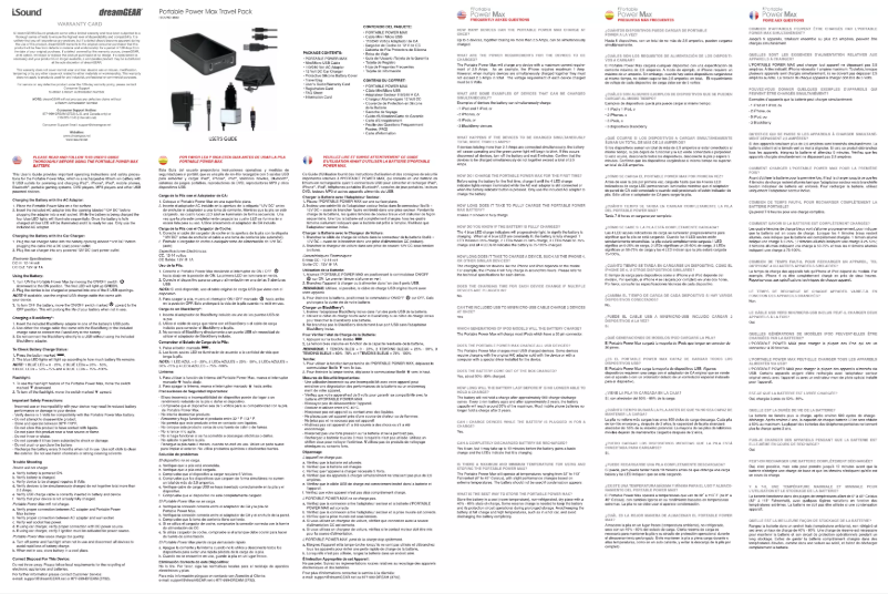 Page 1 de la notice Manuel utilisateur i.Sound ISOUND-4590