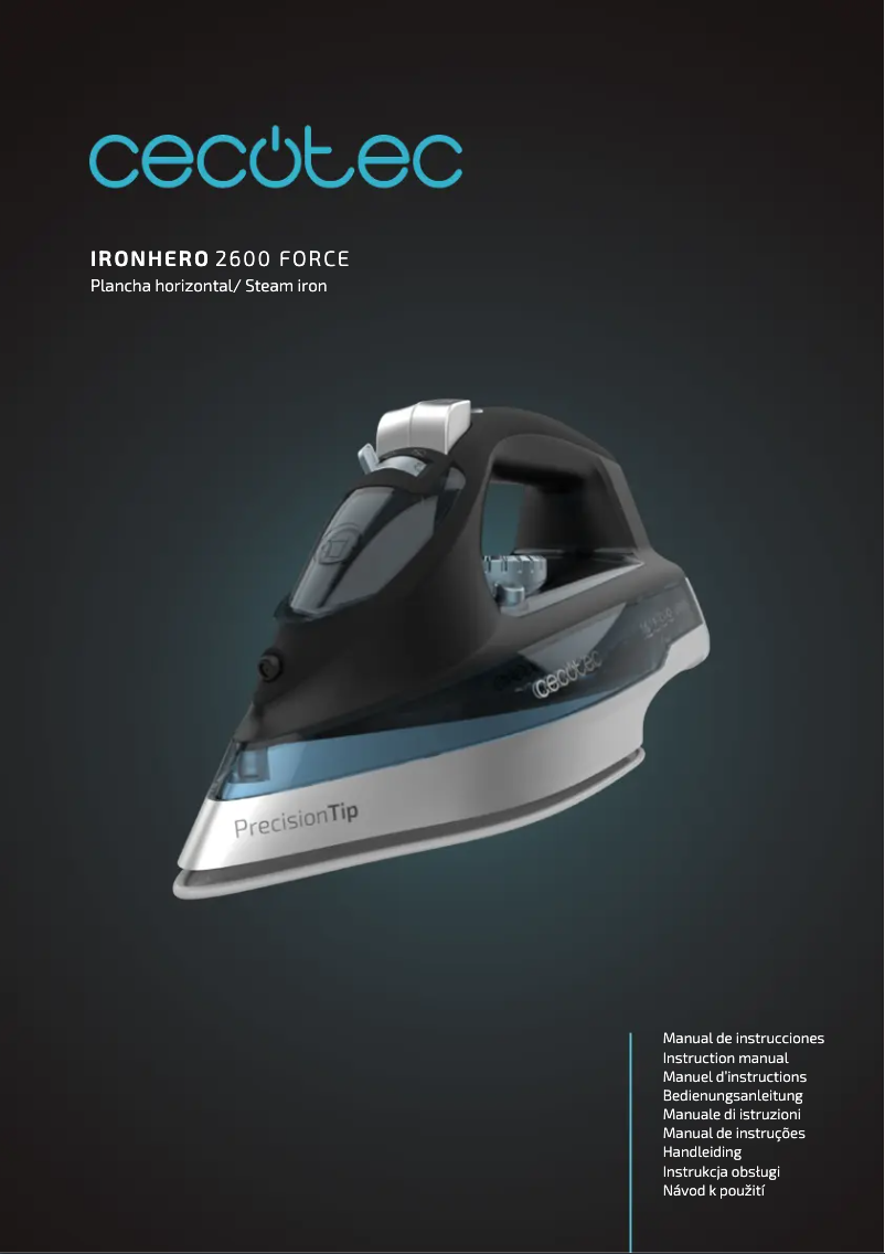 Image de la première page du manuel de l'appareil IronHero 2600 Force