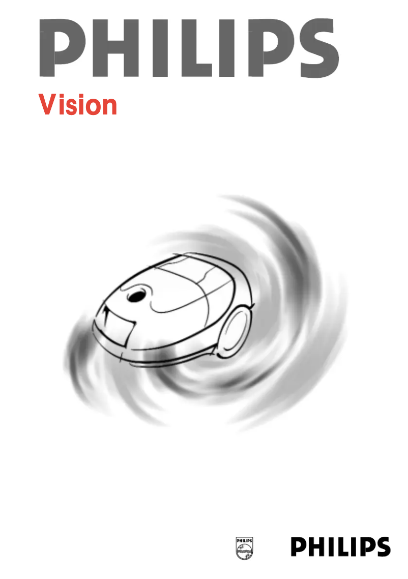 Page 1 de la notice Manuel utilisateur Philips Vision HR8837