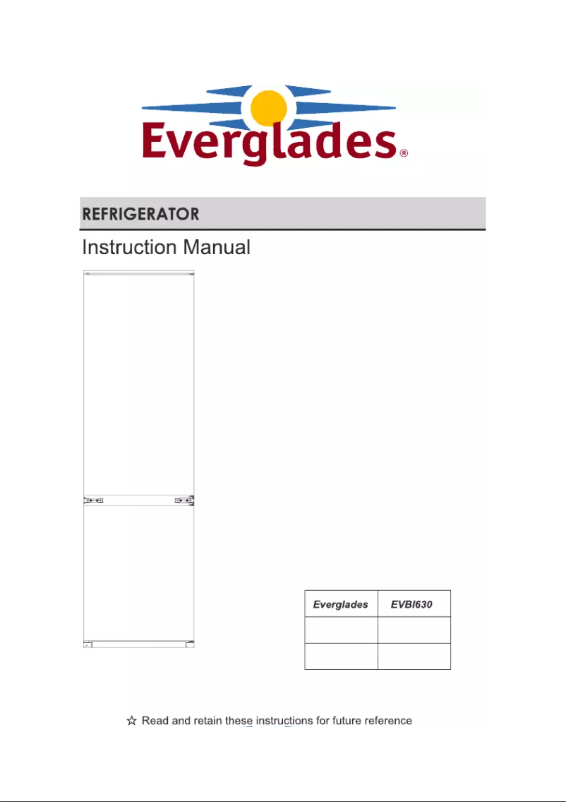 Página 1 del manual Manual de usuario Everglades EVBI630