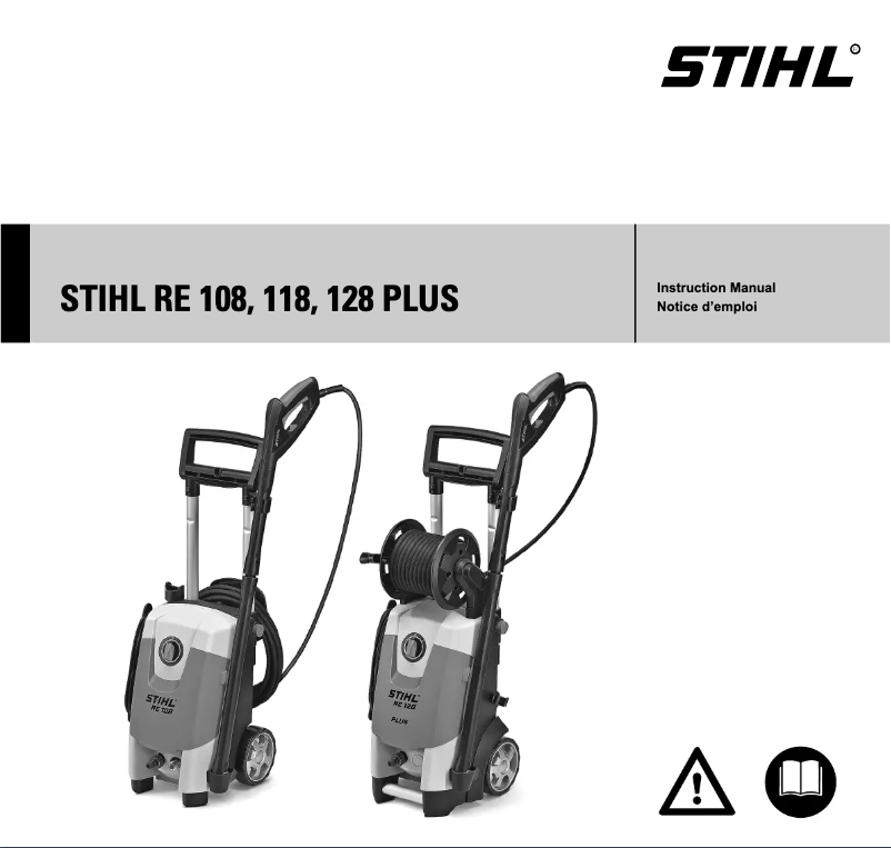 Page 1 de la notice Manuel utilisateur Stihl RE 118