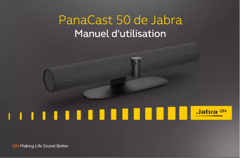 Page 1 de la notice Manuel utilisateur Jabra PanaCast 50