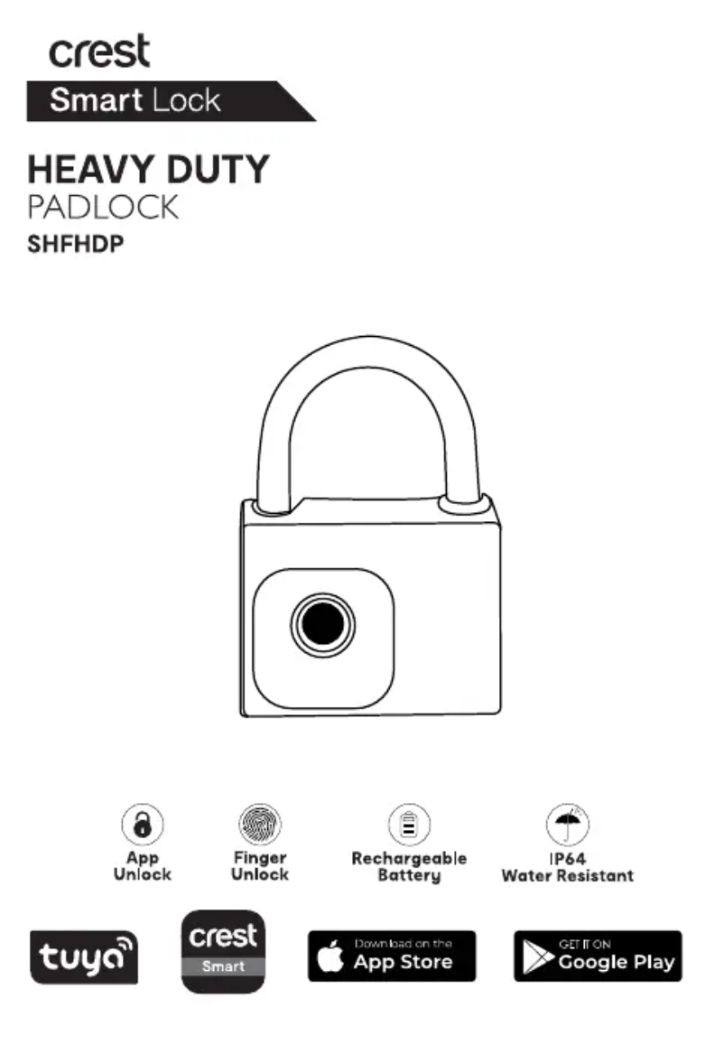 Page n°1 - Manuel utilisateur Crest SHFHDP