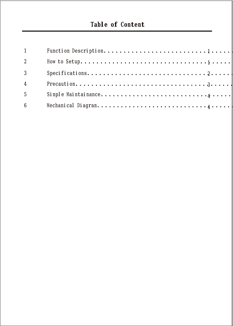 Page n°1 - Manuel utilisateur CoolMax CXI-600B