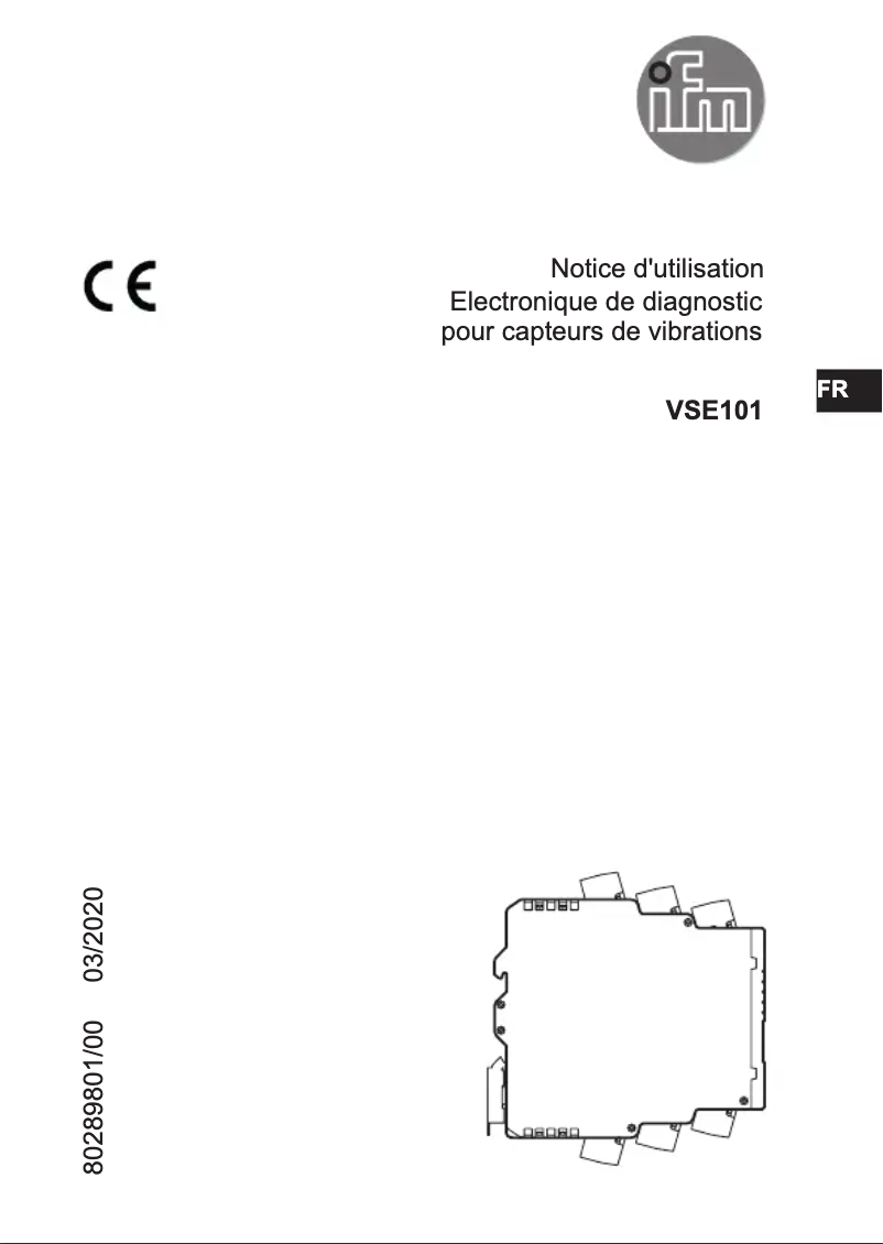 Image de la première page du manuel de l'appareil VSE101