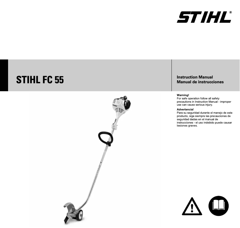Page 1 de la notice Manuel utilisateur Stihl FC 55