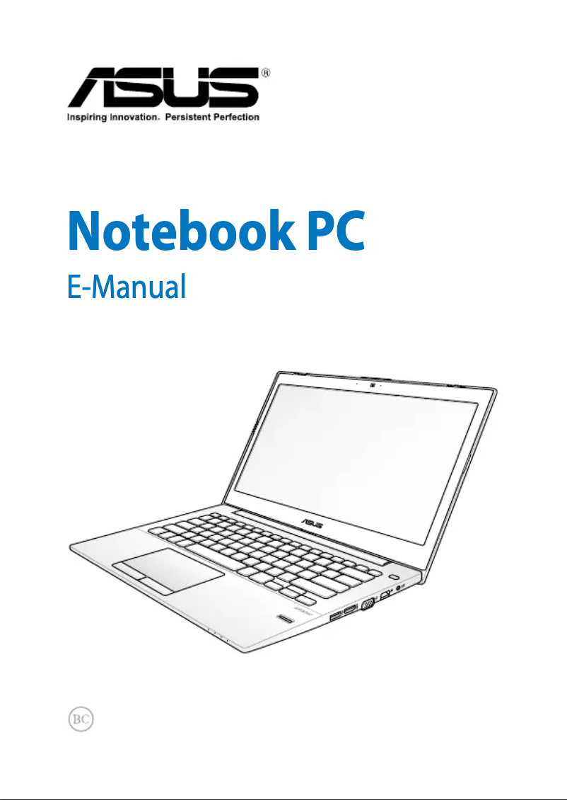 Page 1 de la notice Manuel utilisateur Asus PRO PU401LA
