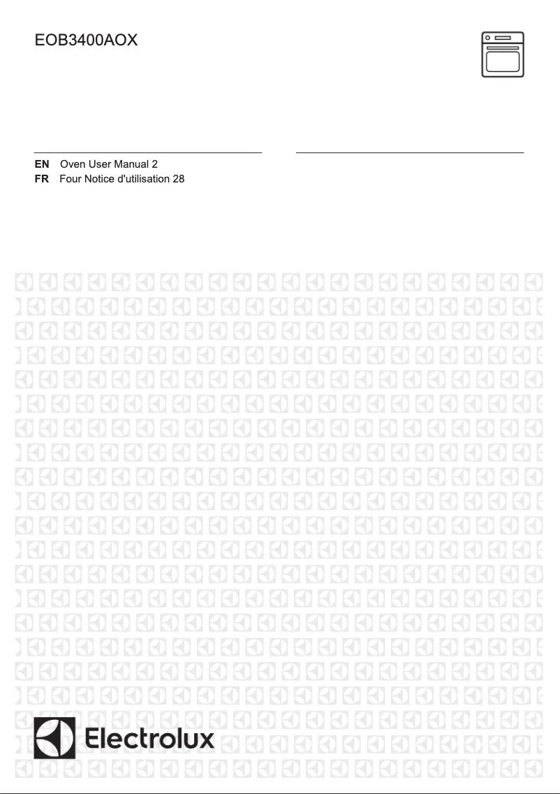 Imagen de la primera página del manual del dispositivo EOB3400AOX