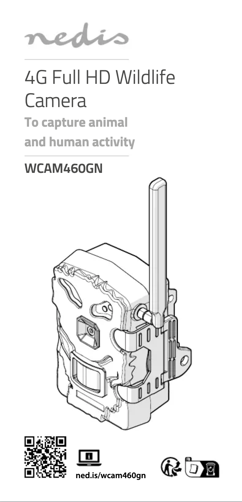 Page 1 of the manual User Manual Nedis WCAM460GN