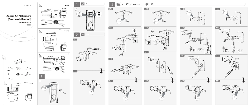 Page 1 de la notice Guide d'installation Dahua Technology ITC415-PW6M-IZ-BH