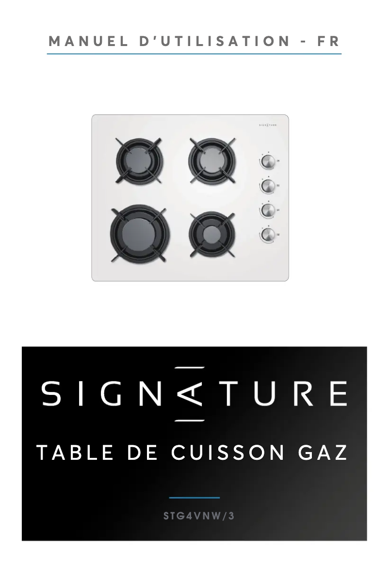 Página 1 del manual Manual de usuario Signature STG4VNW
