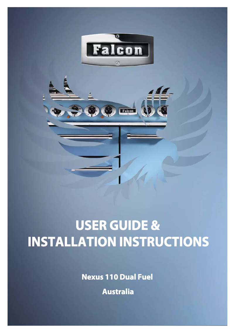 Page n°1 - Manuel utilisateur Falcon Professional+ 110 Dual Fuel