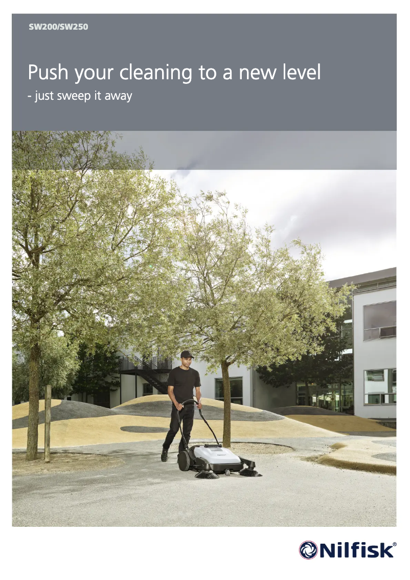 Image de la première page du manuel de l'appareil SW200