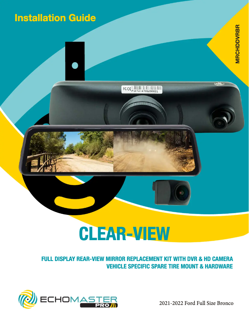 Página 1 del manual Manual de usuario EchoMaster Clear-View MRCHDDVRBR