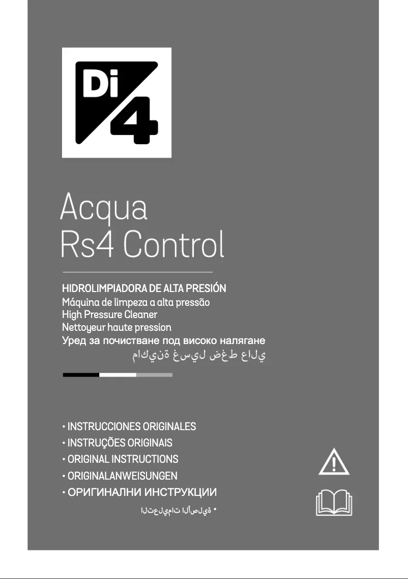 Imagen de la primera página del manual del dispositivo Acqua Rs4 Control