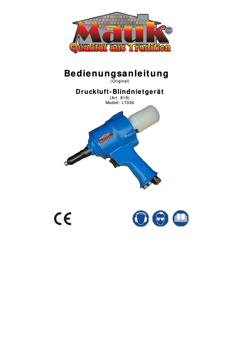 Page n°1 - Manuel utilisateur Mauk 984735