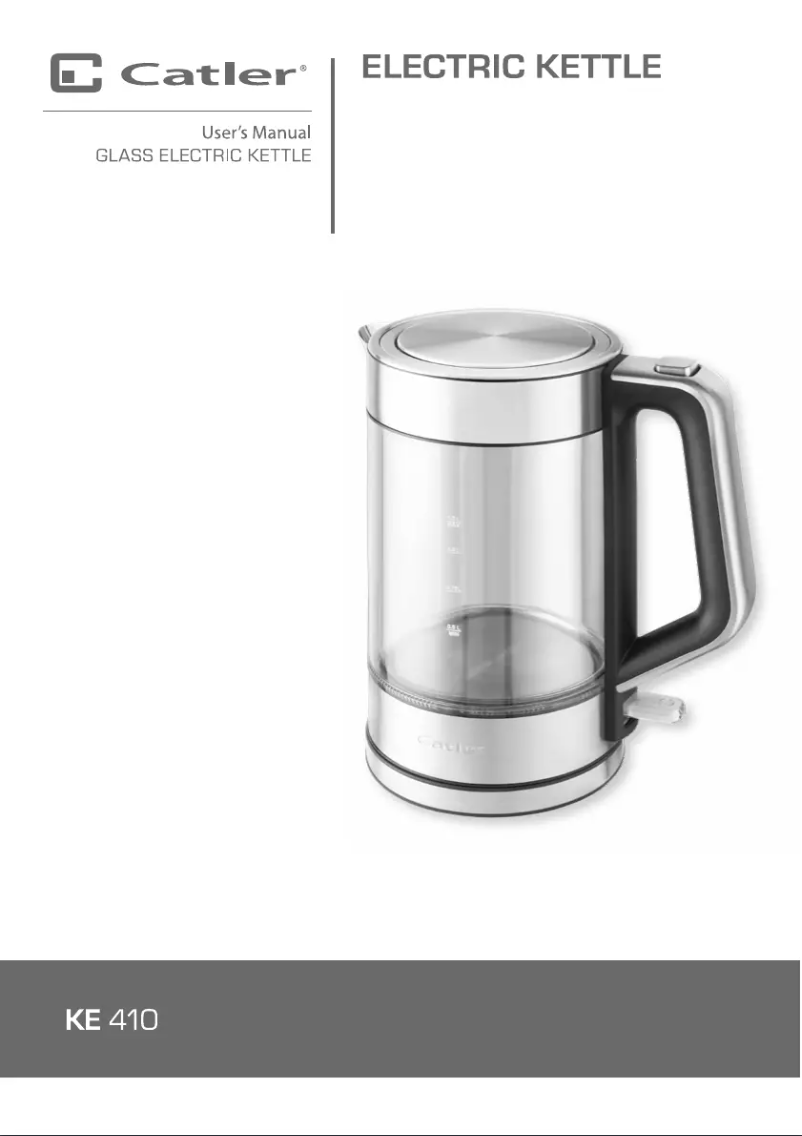 Page 1 de la notice Manuel utilisateur Catler KE 410