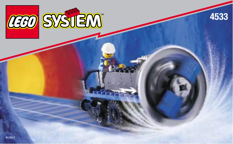 Page n°1 - Manuel utilisateur Lego System 4533
