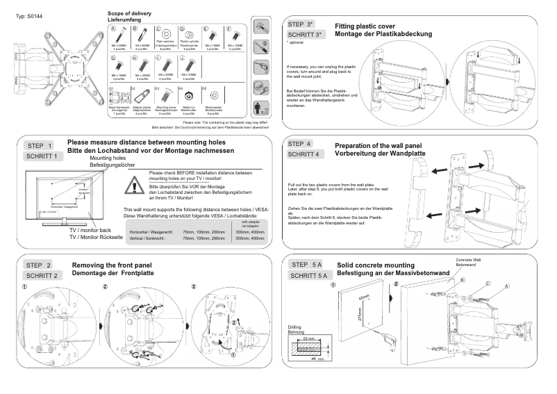 Page 1 of the manual User Manual Ricoo S0144