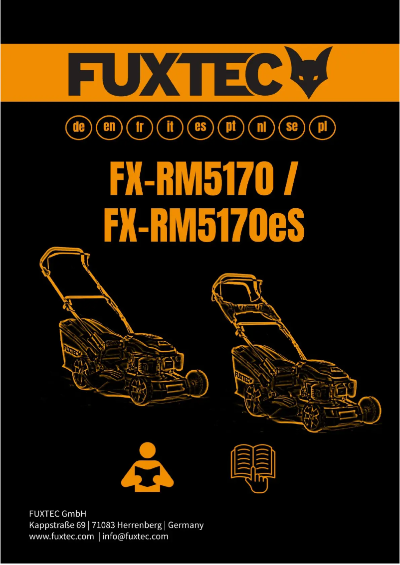 Page 1 de la notice Manuel utilisateur Fuxtec FX-RM5170eS