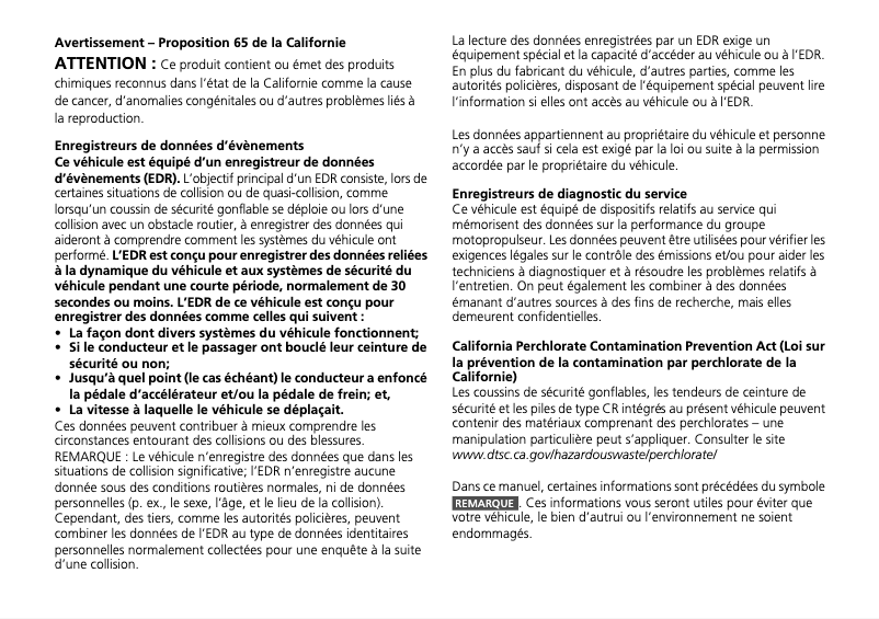 Page 1 de la notice Manuel utilisateur Acura RLX Hybrid (2015)