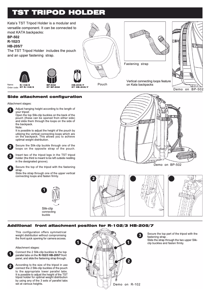 Page 1 de la notice Manuel utilisateur Kata R-106