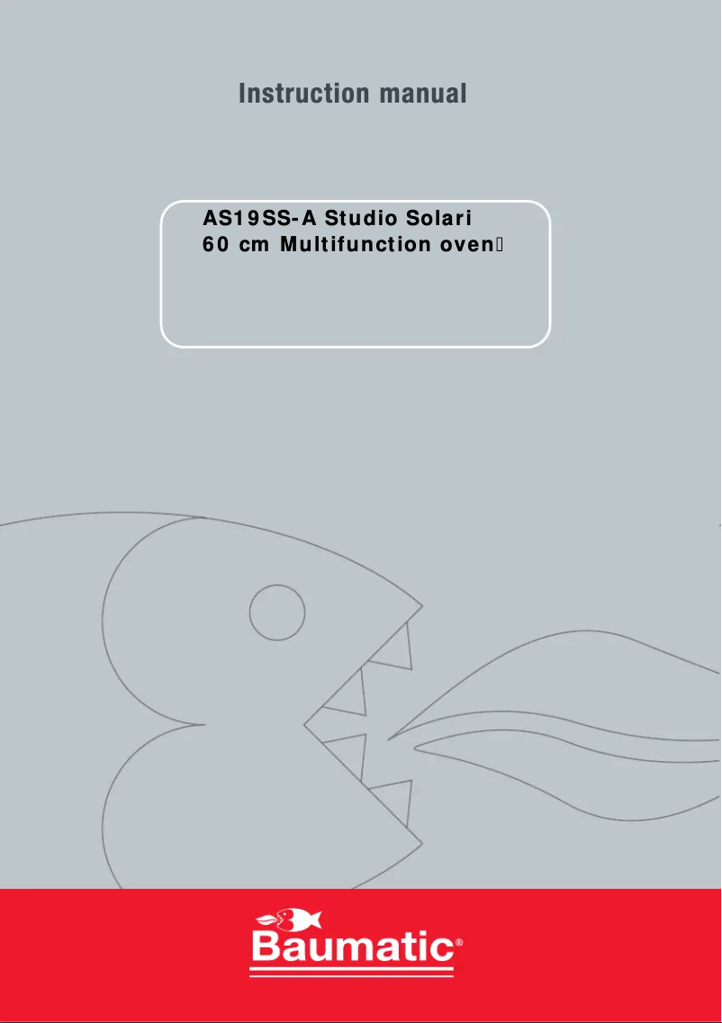 Image de la première page du manuel de l'appareil AS19SS