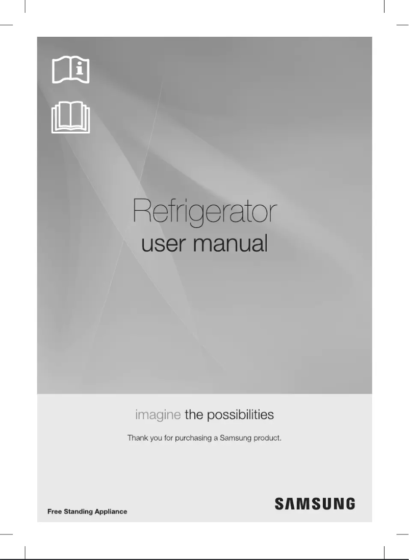 Page 1 de la notice Manuel utilisateur Samsung RT22FARBDSP