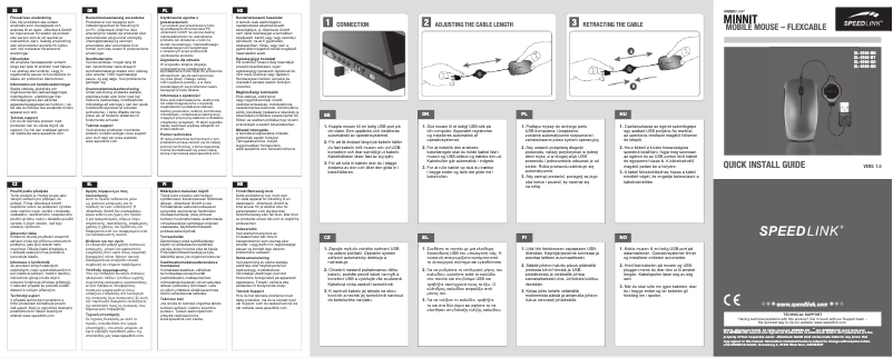 Page n°1 - Manuel utilisateur Speed-Link SL-6164-BK