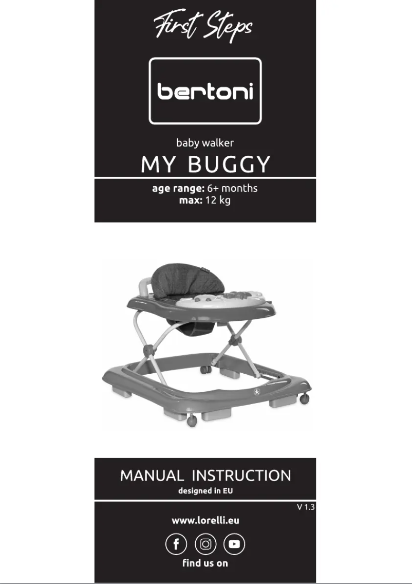 Page 1 de la notice Manuel utilisateur Lorelli My Buggy