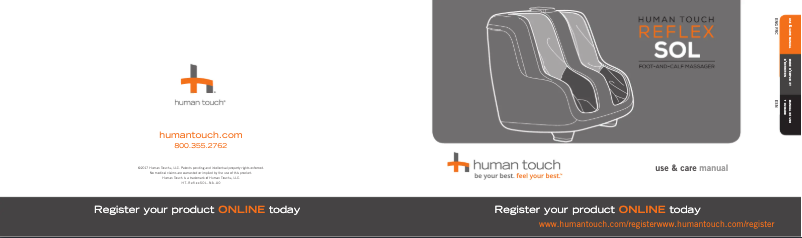 Image de la première page du manuel de l'appareil Reflex SOL