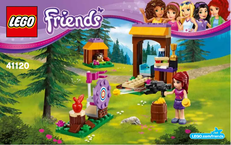 Page 1 de la notice Manuel utilisateur Lego Friends 41120