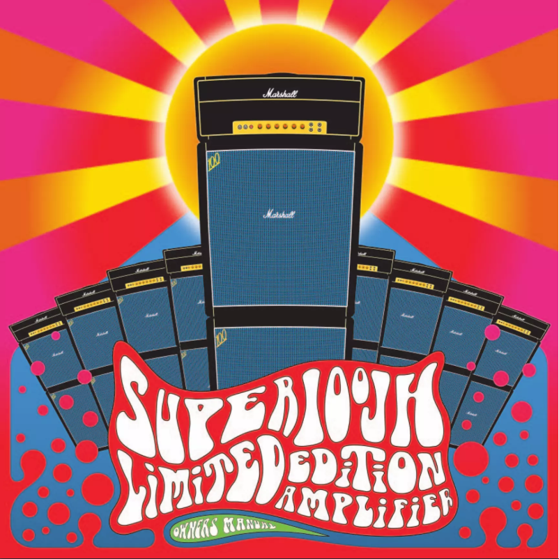 Page 1 de la notice Manuel utilisateur Marshall Super 100JH