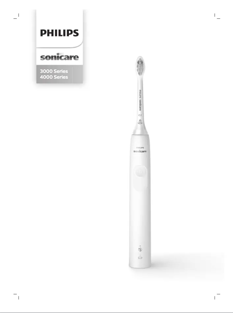 Page 1 of the manual User Manual Philips Sonicare 3100 Series HX3675