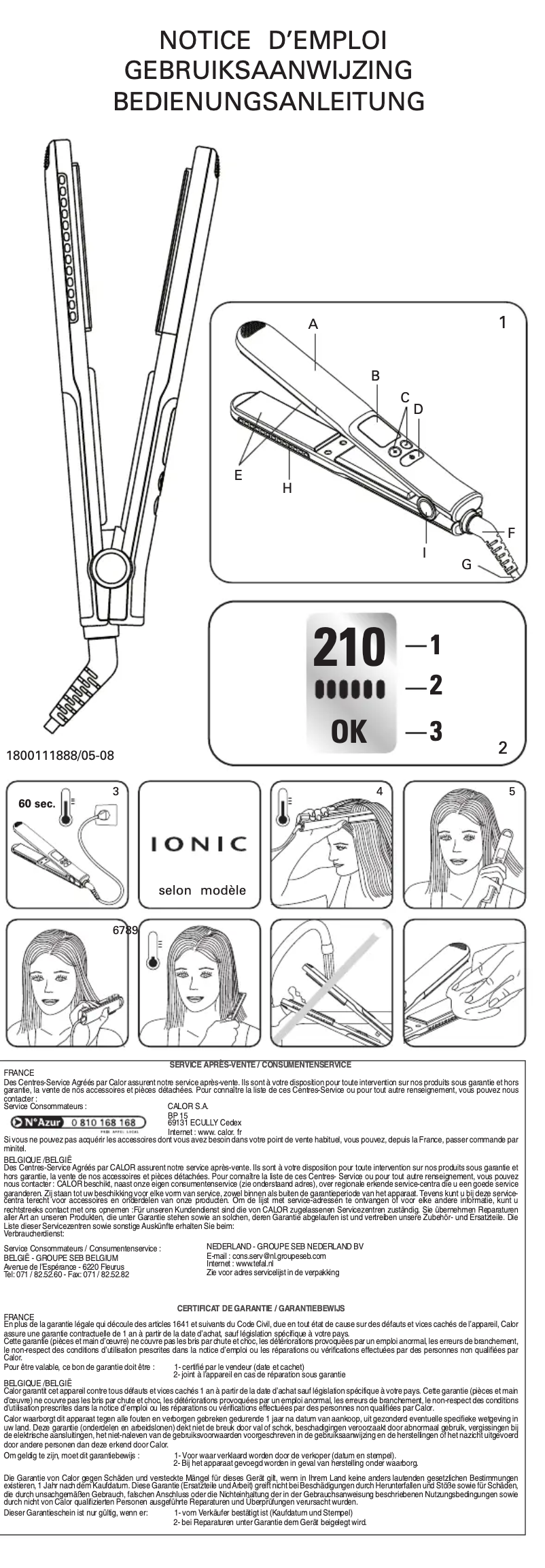 Imagen de la primera página del manual del dispositivo CF7150 Attitude Digital