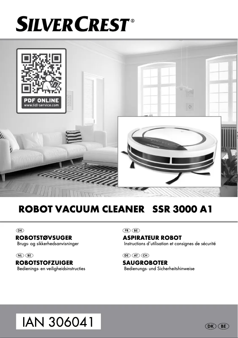 Image de la première page du manuel de l'appareil SSR 3000 A1