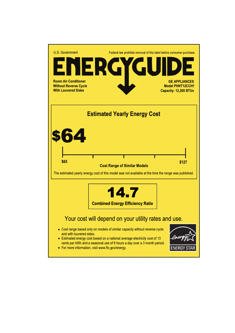 Image de la première page du manuel de l'appareil Profile ClearView PHNT12CC