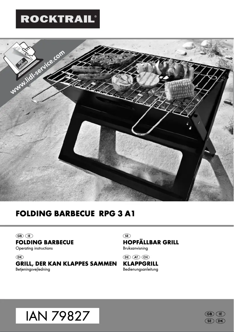 Image de la première page du manuel de l'appareil IAN 79827