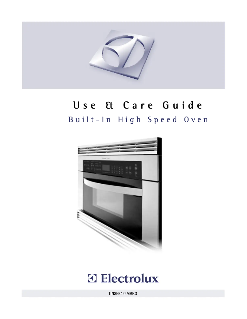 Image de la première page du manuel de l'appareil ICON E30SO75FPS