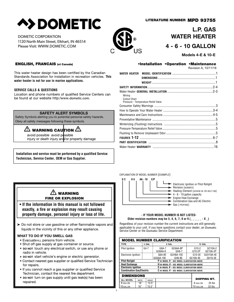 Image de la première page du manuel de l'appareil DFMD 16111