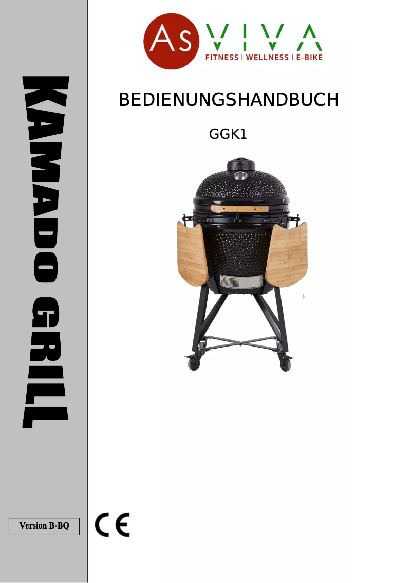 Page 1 de la notice Manuel utilisateur AsVIVA GGK1