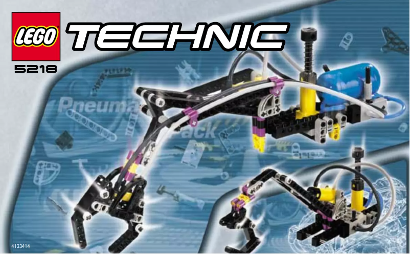 Page 1 de la notice Manuel utilisateur Lego Technic 5218