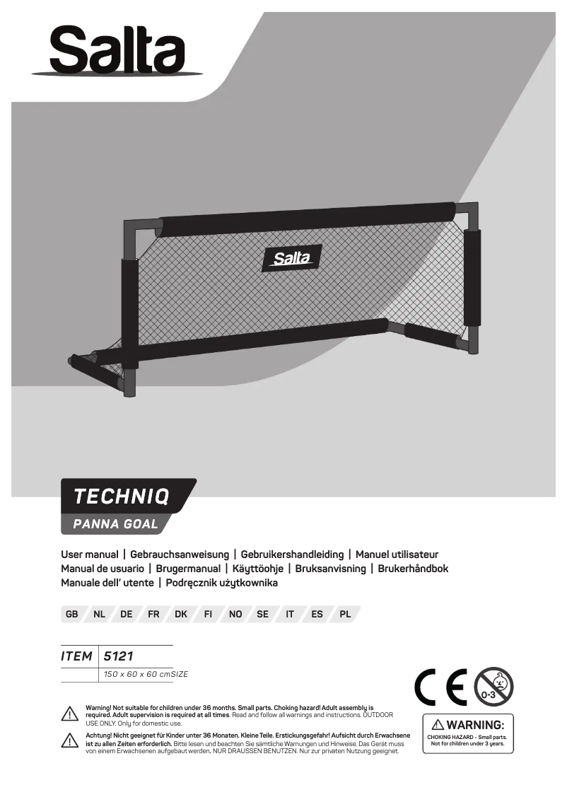 Image de la première page du manuel de l'appareil Techniq 5121