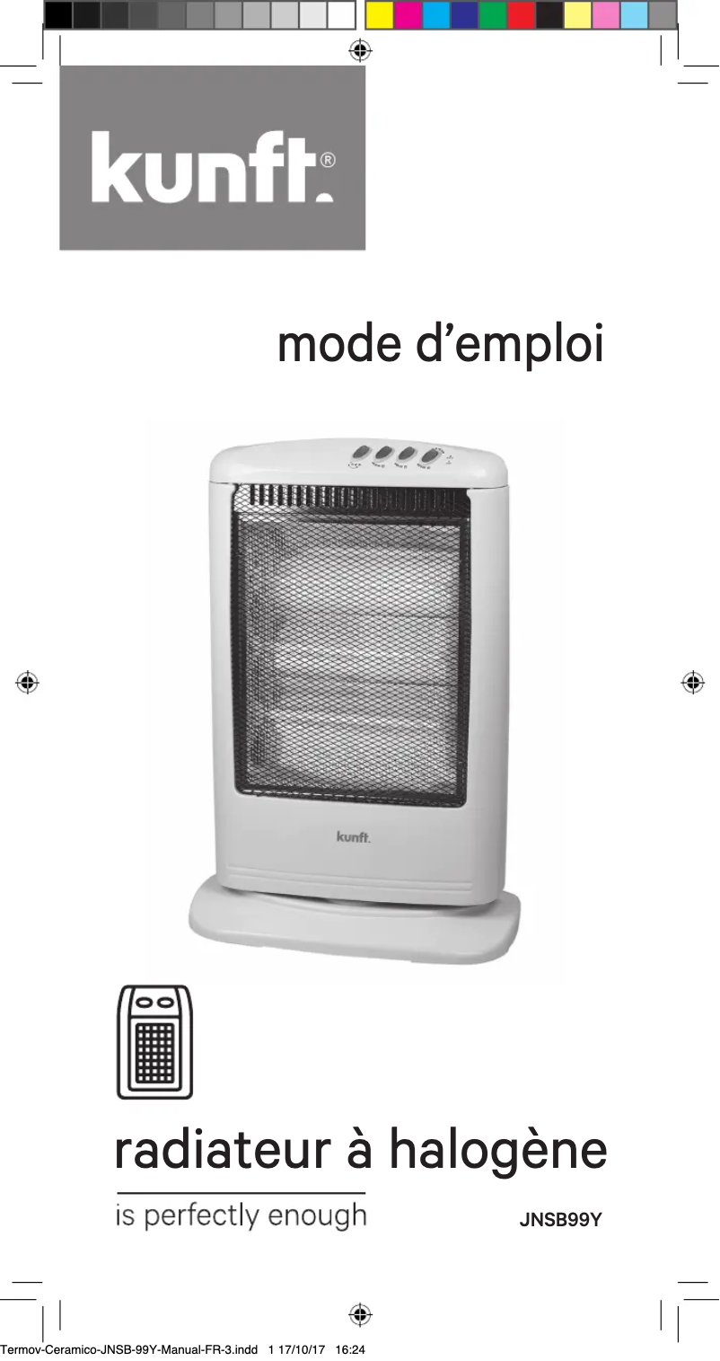 Page 1 de la notice Manuel utilisateur Kunft JNSB-99Y