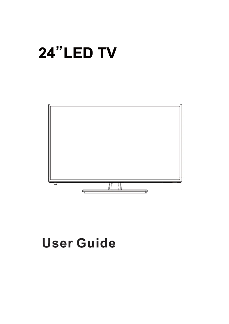 Image de la première page du manuel de l'appareil C24ANSMT V3