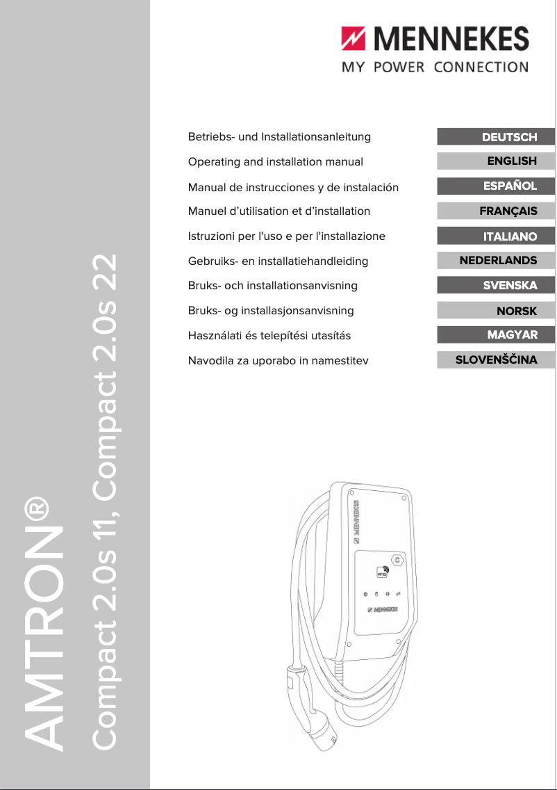 Image de la première page du manuel de l'appareil AMTRON Compact 2.0S 11