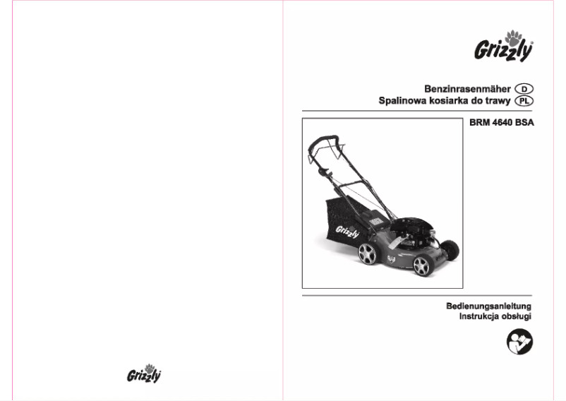 Image de la première page du manuel de l'appareil BRM 4640 BSA