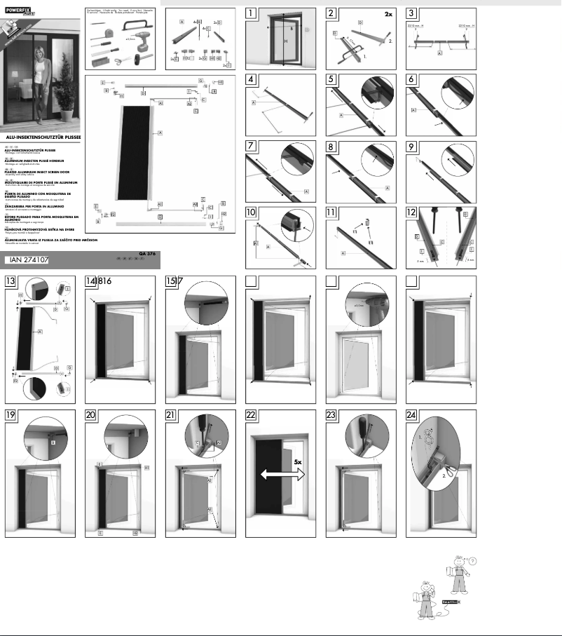 Página 1 del manual Manual de usuario Powerfix IAN 274107