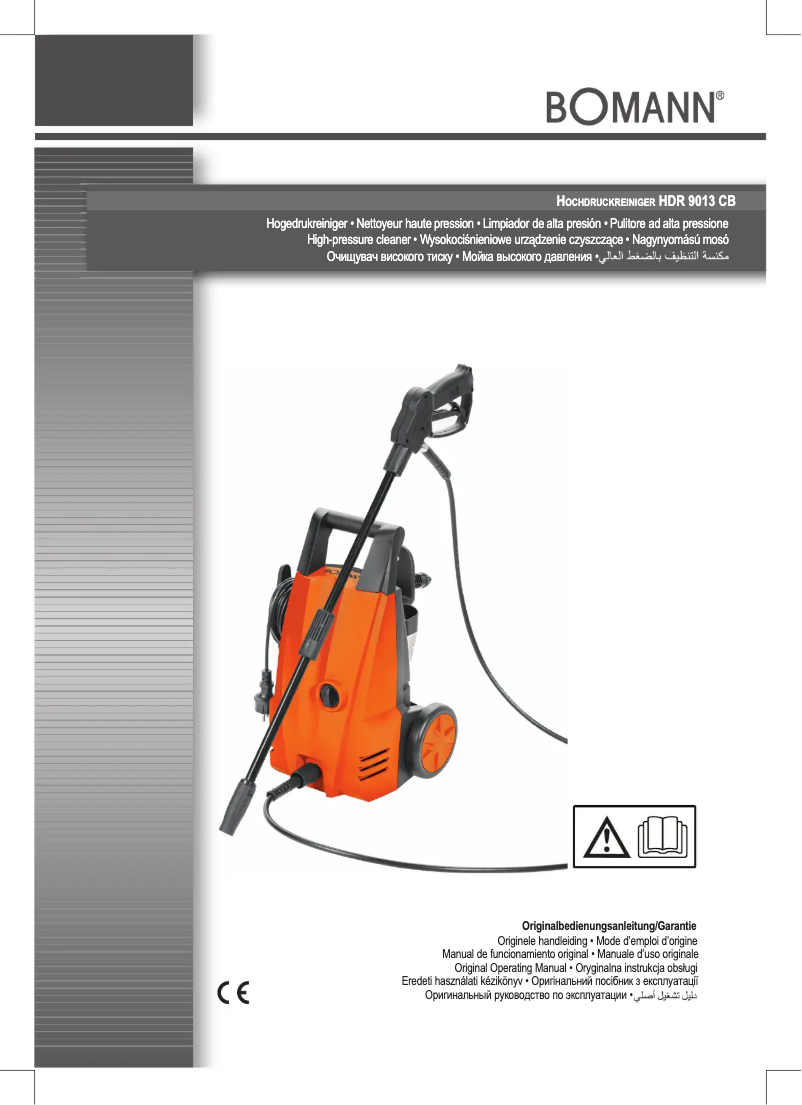 Page n°1 - Manuel utilisateur Bomann HDR 9013 CB